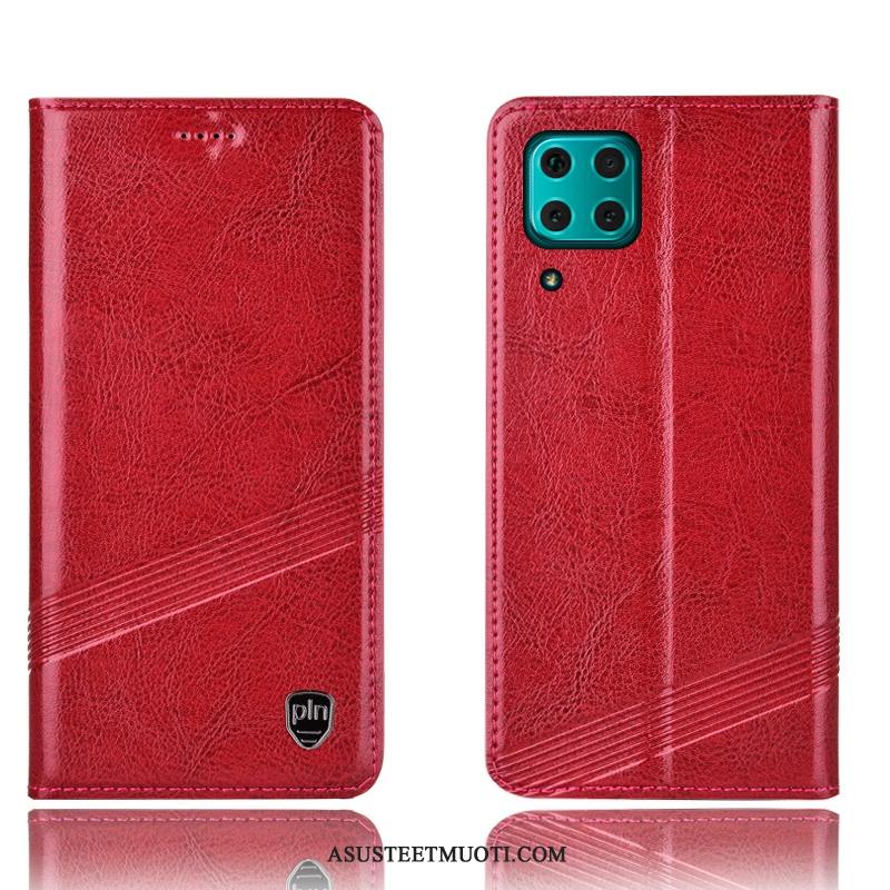 Huawei P40 Lite Kuoret Kuori Murtumaton Punainen Kotelo Puhelimen