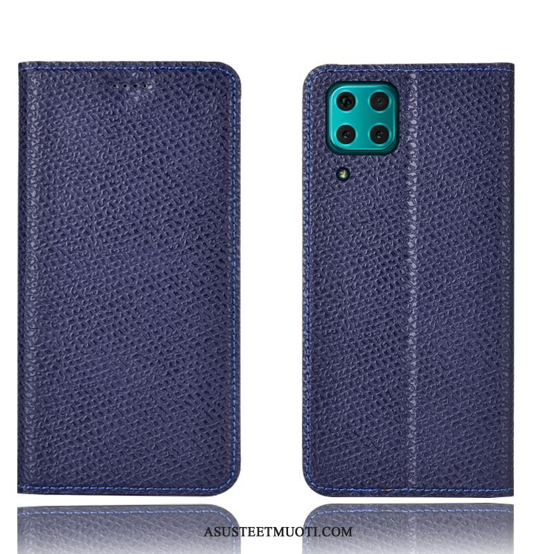 Huawei P40 Lite Kuoret Murtumaton Sininen Kuori All Inclusive Kotelo