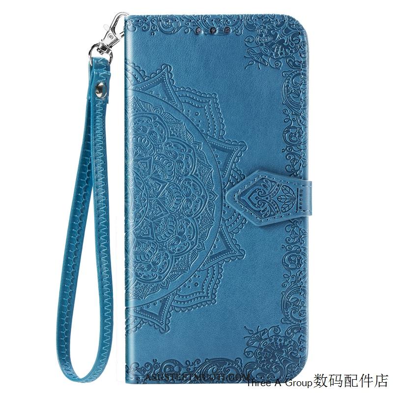 Huawei P40 Lite Kuoret Silikoni Musta Nahkakotelo Kuori Puhelimen