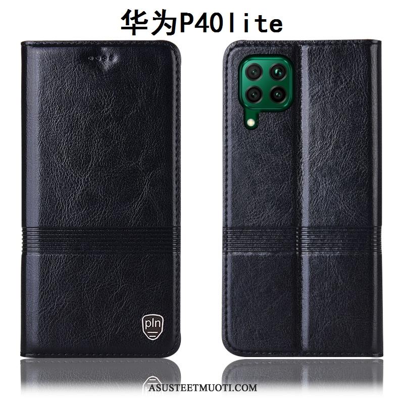 Huawei P40 Lite Kuori Kuoret All Inclusive Sininen Suojaus Murtumaton