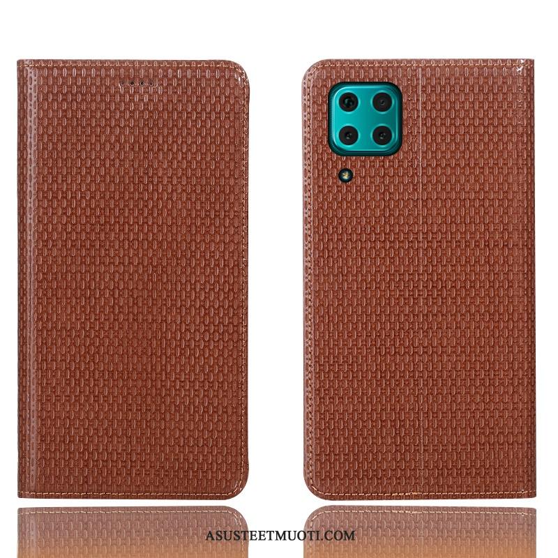 Huawei P40 Lite Kuori Kuoret Kotelo Suojaus Puhelimen Musta