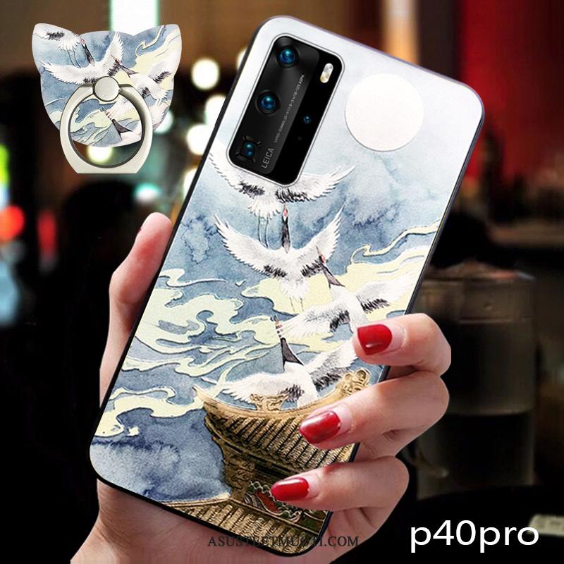 Huawei P40 Pro Kuoret Pehmeä Neste All Inclusive Tuuli Tide-brändi Luova