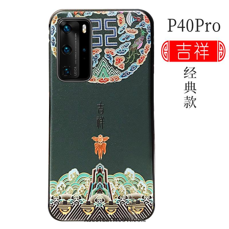 Huawei P40 Pro Kuoret Trendi Ylellisyys Kotelo Tuki Kuori