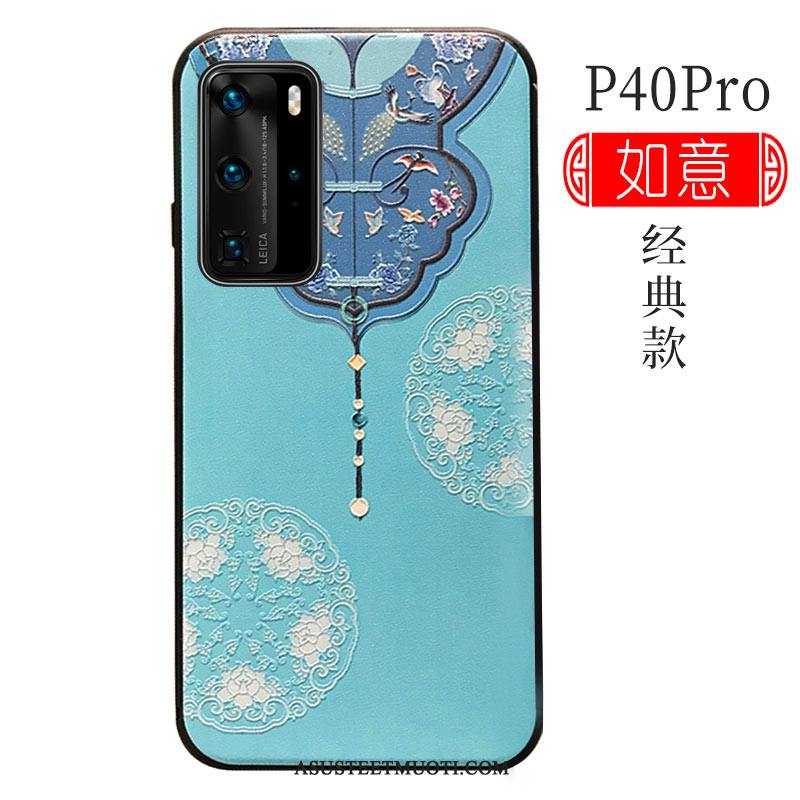 Huawei P40 Pro Kuoret Trendi Ylellisyys Kotelo Tuki Kuori