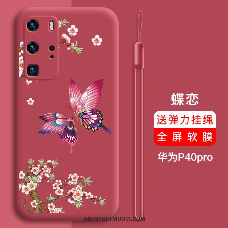 Huawei P40 Pro Kuoret Ultra Hemming All Inclusive Net Red Ohut