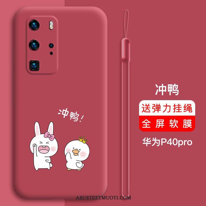 Huawei P40 Pro Kuoret Ultra Hemming All Inclusive Net Red Ohut