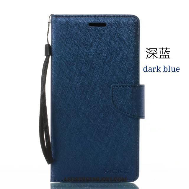 Huawei Y6 2019 Kuoret Musta Puhelimen Nahkakotelo Kuori Salkku