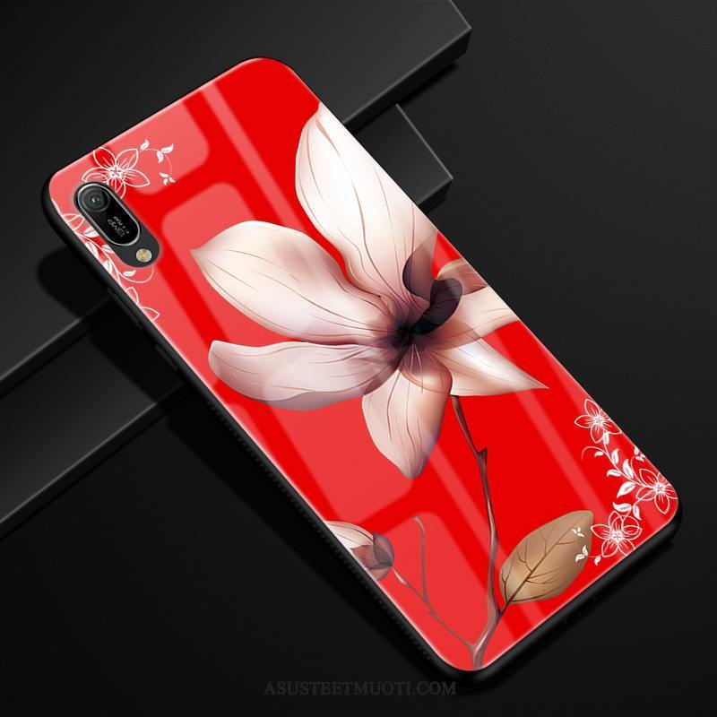 Huawei Y6 2019 Kuori Kuoret Murtumaton Puhelimen Punainen Kustannukset Suojaus