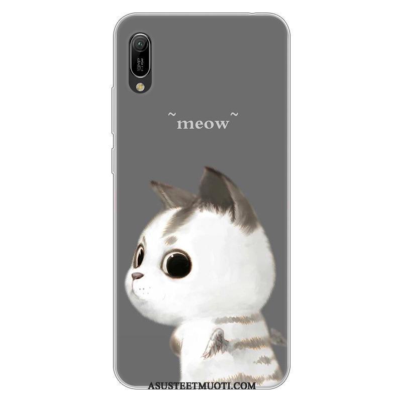 Huawei Y6 2019 Kuori Kuoret Sarjakuva Luova Murtumaton Suojaus