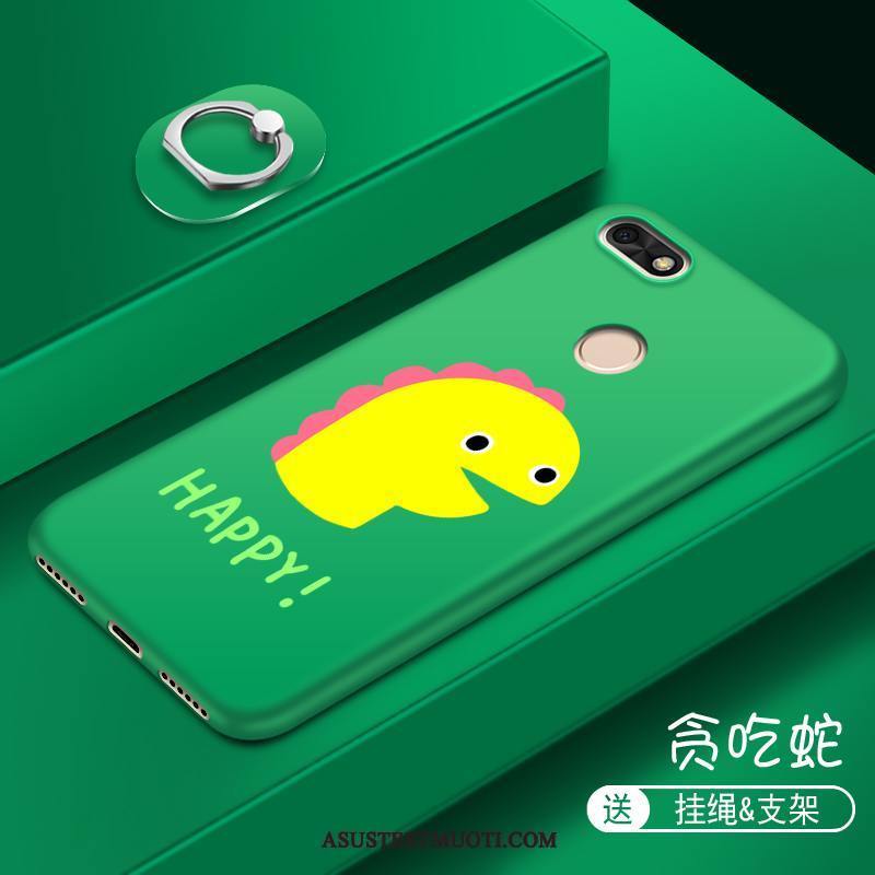 Huawei Y6 Pro 2017 Kuori Kuoret Sarjakuva Puhelimen Monivärinen Tuki Pehmeä Neste