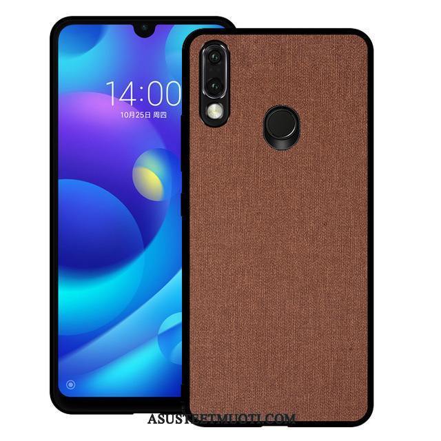 Huawei Y7 2019 Kuori Kuoret Pehmeä Neste Murtumaton Harmaa Silikoni