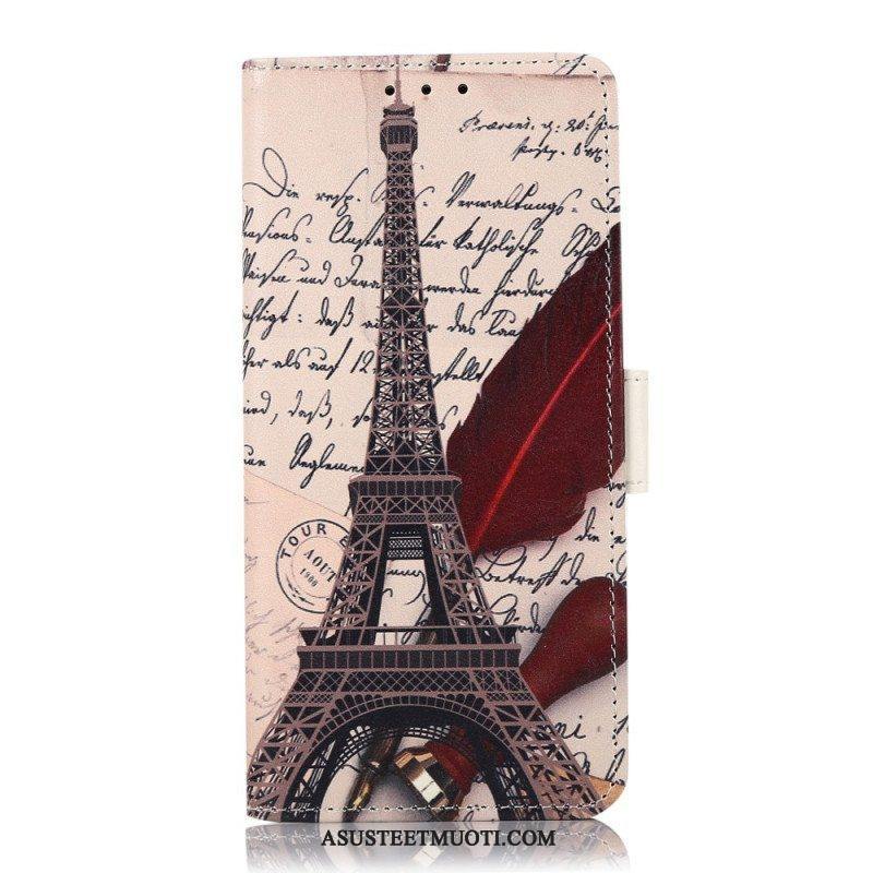 Kotelot Google Pixel 6A Eiffel Torni