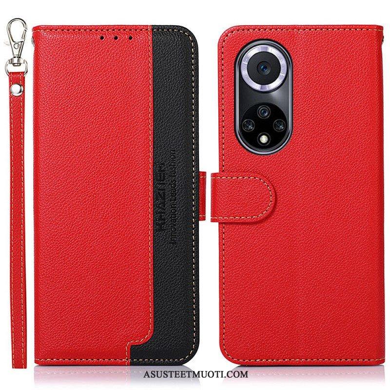 Kotelot Honor 50 Litsi Style Rfid Khazneh