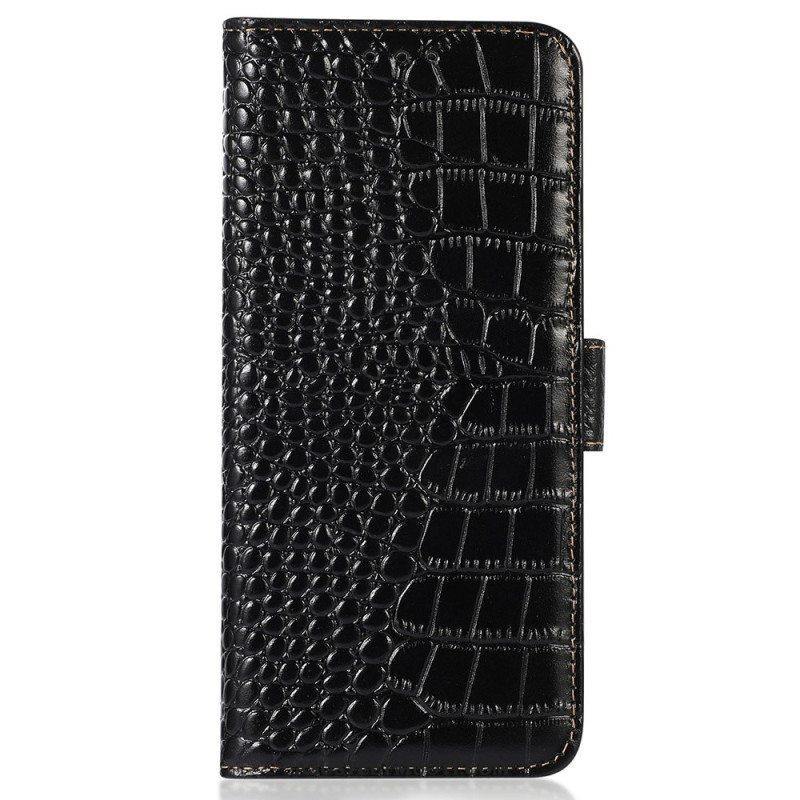 Kotelot Honor 70 Crocodile Style Rfid