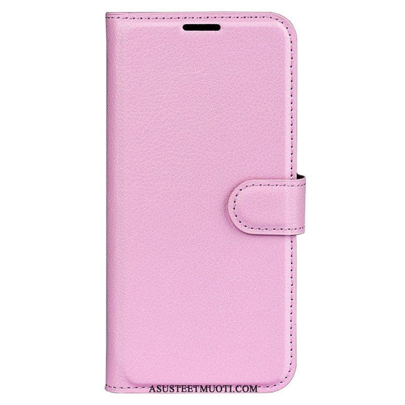 Kotelot Honor 90 Classic Litchi Faux Leather