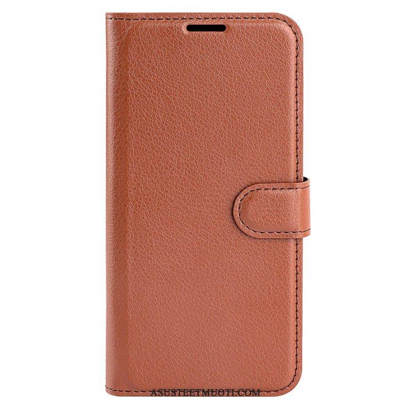 Kotelot Honor 90 Classic Litchi Faux Leather