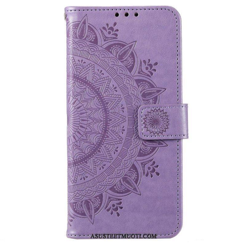 Kotelot OnePlus 10T 5G Suojaketju Kuori Strappy Sun Mandala