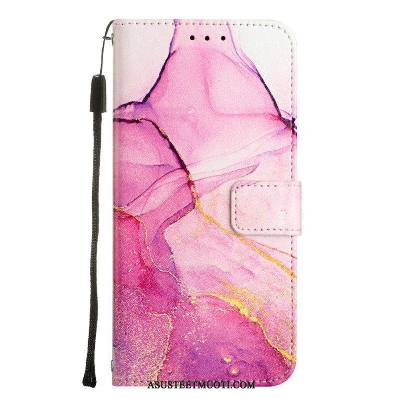 Kotelot OnePlus 10T 5G Suojaketju Kuori Strip Marble