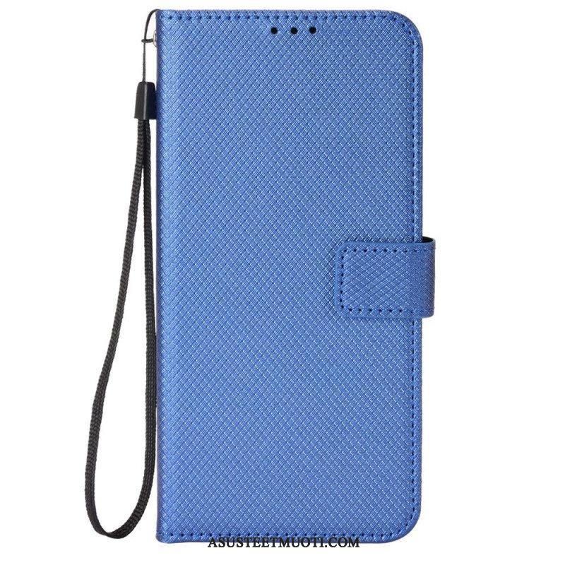 Kotelot OnePlus 10T 5G Suojaketju Kuori Tyylikäs Strappy Faux Leather