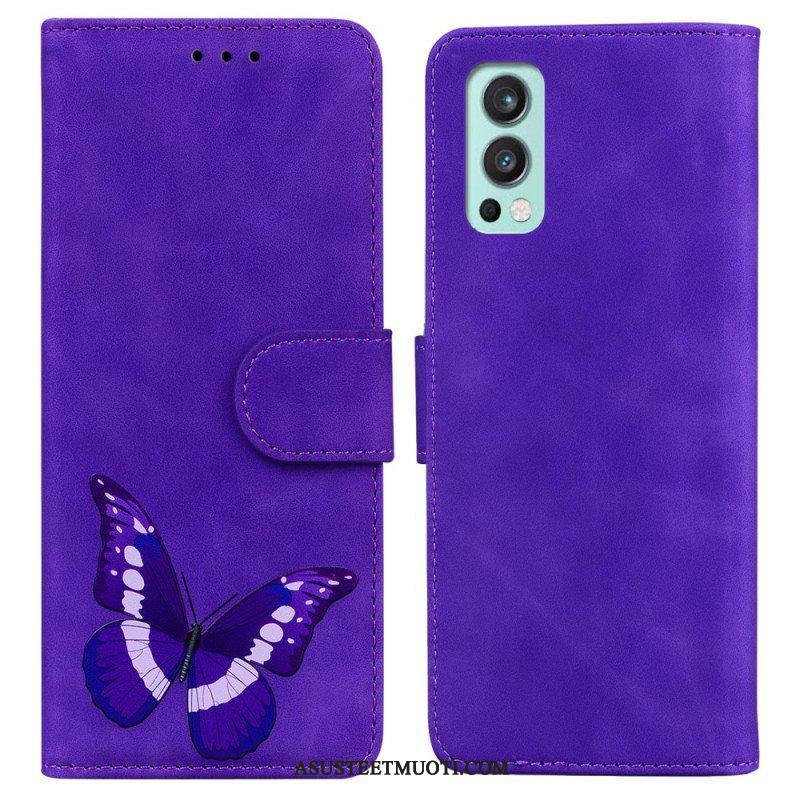 Kotelot OnePlus Nord 2 5G Skin Touch Butterfly