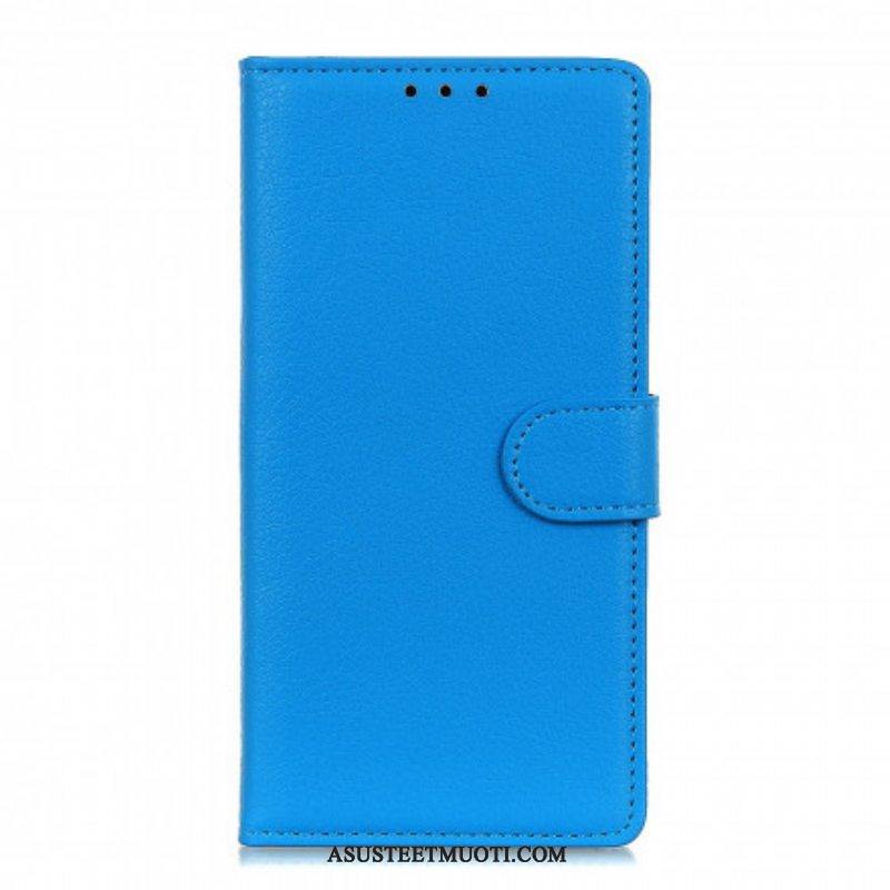 Kotelot OnePlus Nord CE 5G Perinteinen Litchi Faux Leather