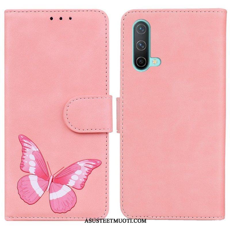 Kotelot OnePlus Nord CE 5G Skin Touch Butterfly