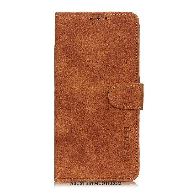 Kotelot Oppo A16 / A16s Matta Vintage Leather Effect Khazneh