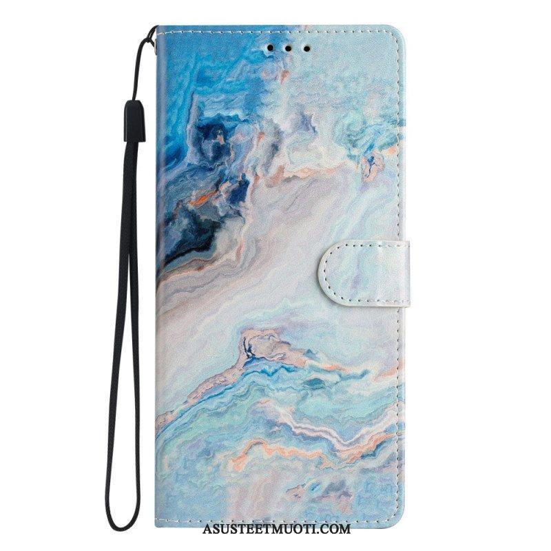 Kotelot Oppo Reno 8 Pro Suojaketju Kuori Strip Marble