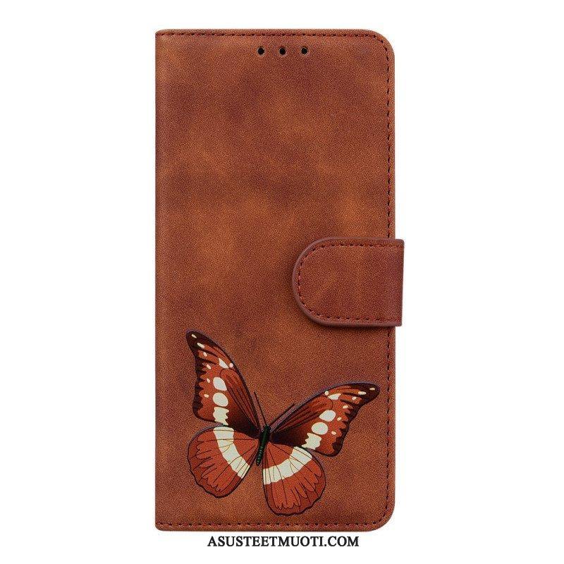 Kotelot Poco M4 Pro 5G Skin Touch Butterfly