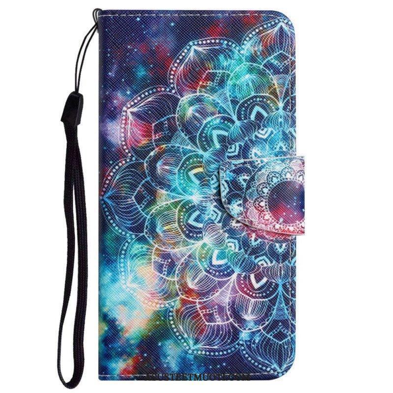 Kotelot Poco X4 Pro 5G Suojaketju Kuori Strappy Mandala