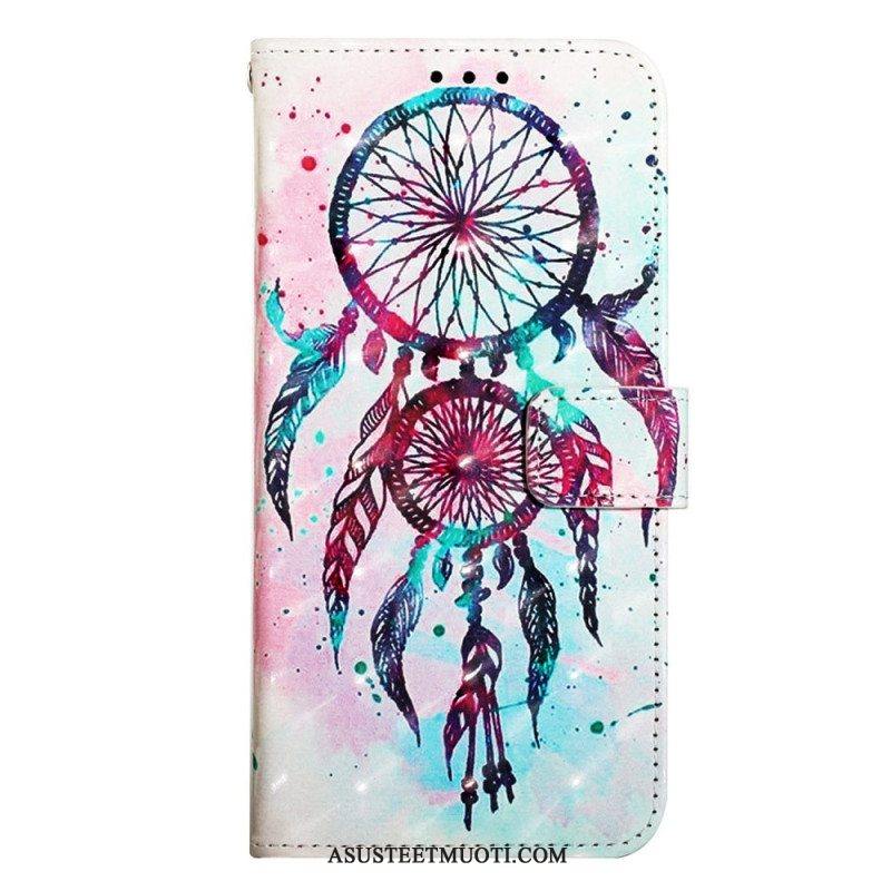 Kotelot Samsung Galaxy A14 / A14 5G Suojaketju Kuori Hihna Dream Catcher