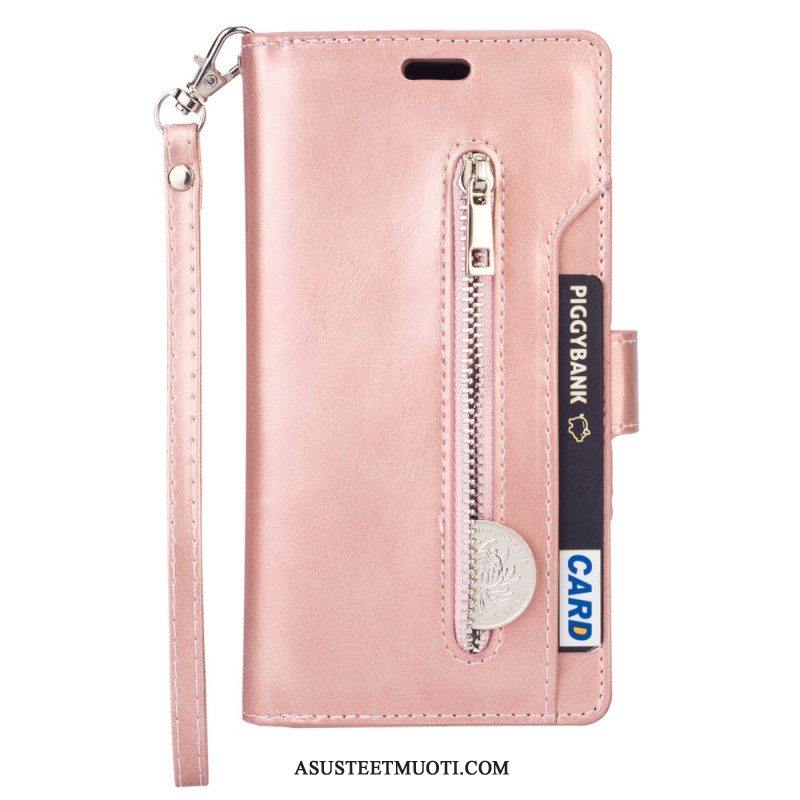 Kotelot Samsung Galaxy A54 5G Suojaketju Kuori Lanyard Kolikkokukkaro