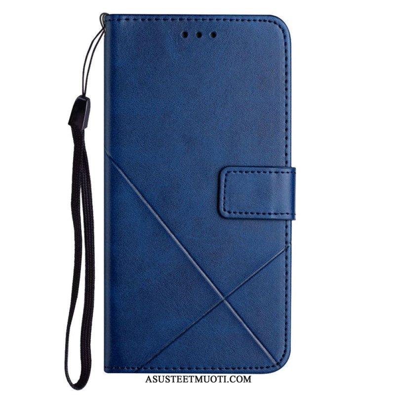 Kotelot Samsung Galaxy M12 / A12 X Design Geo Leather Style