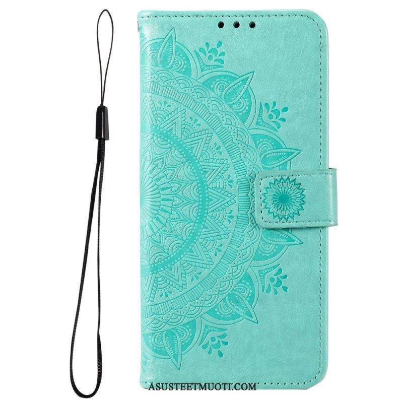 Kotelot Samsung Galaxy M33 5G Suojaketju Kuori Strappy Sun Mandala