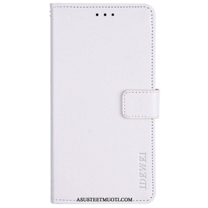 Kotelot Samsung Galaxy M52 5G Nahkajäljitelmä Idewei