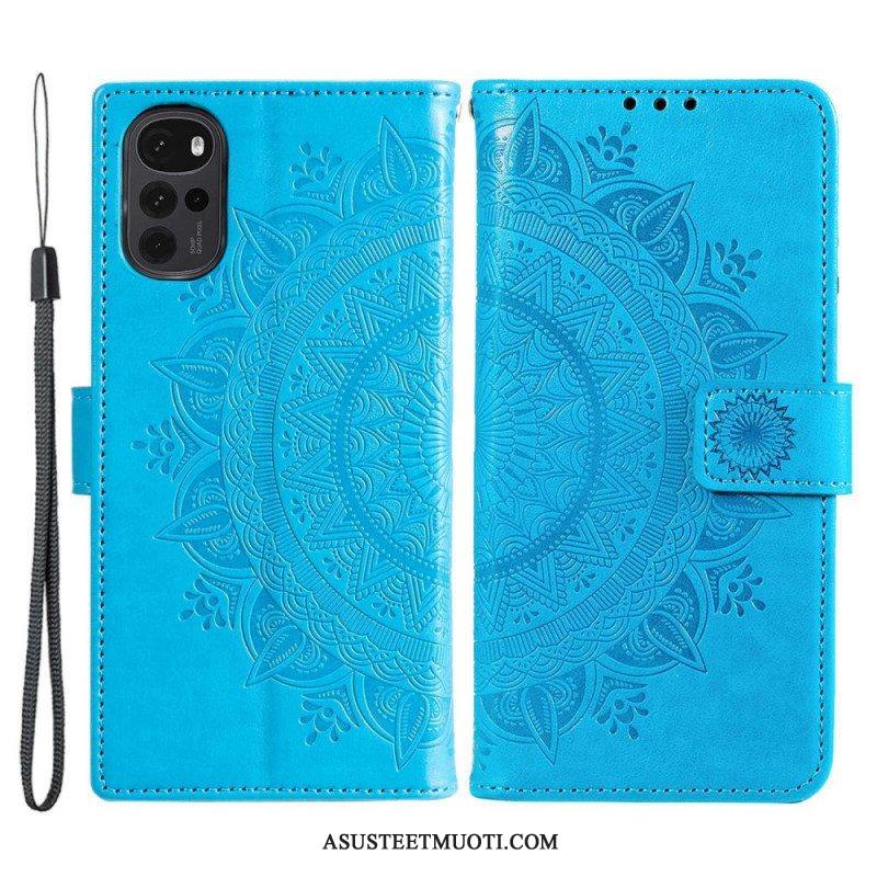 Kotelot Samsung Galaxy M53 5G Auringon Mandala