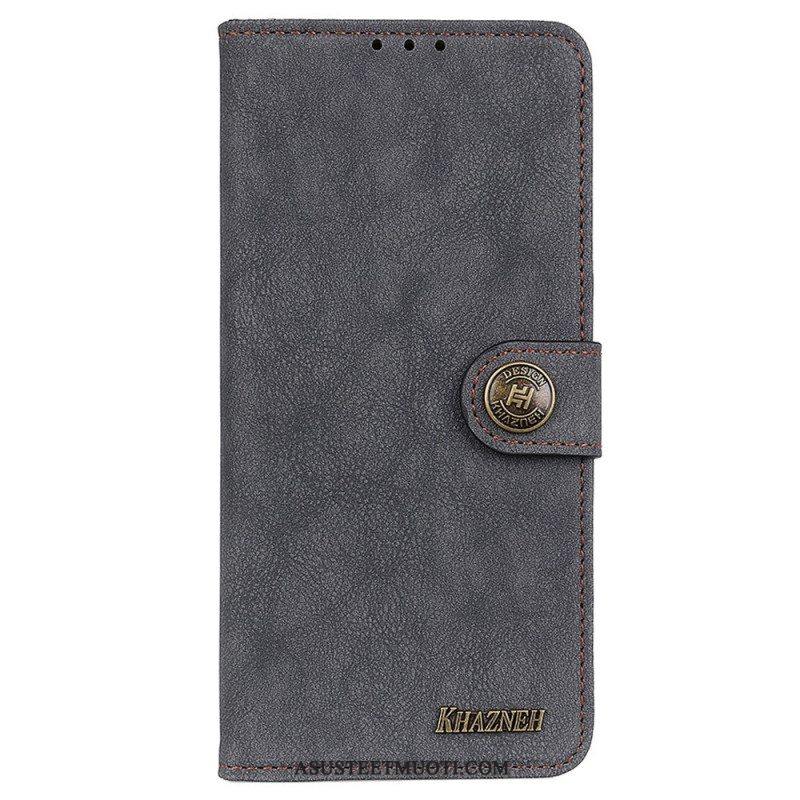 Kotelot Samsung Galaxy M53 5G Khazneh Haljasnahkaa