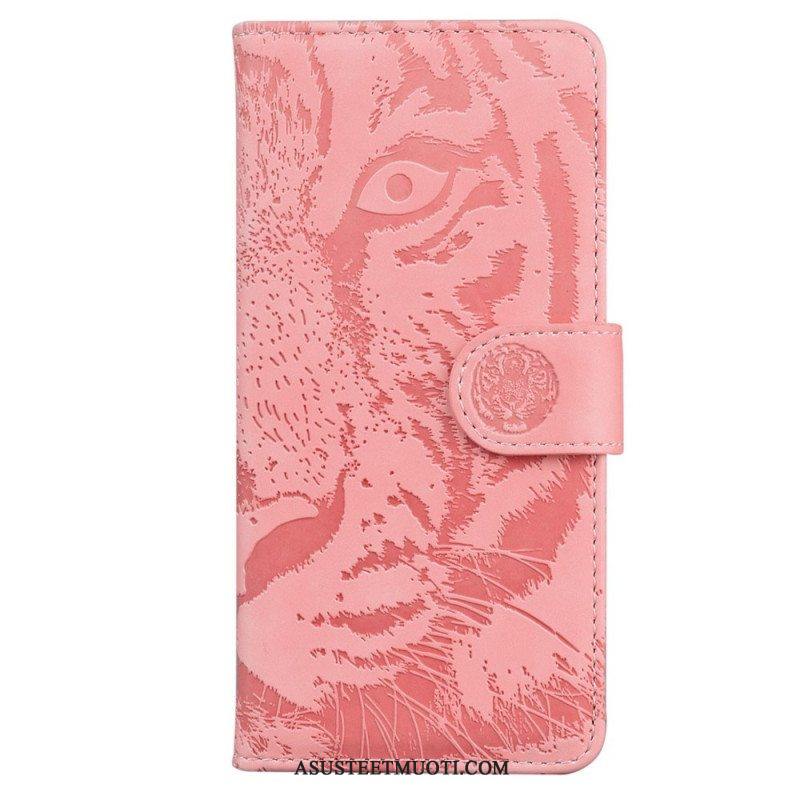 Kotelot Samsung Galaxy M53 5G Tiger Print