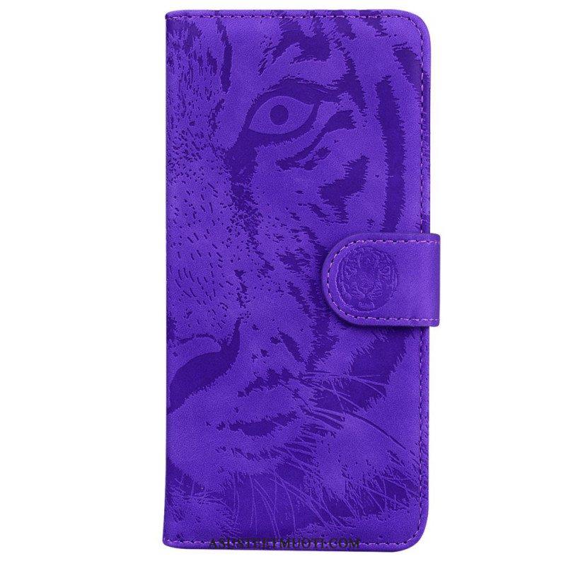 Kotelot Samsung Galaxy M53 5G Tiger Print