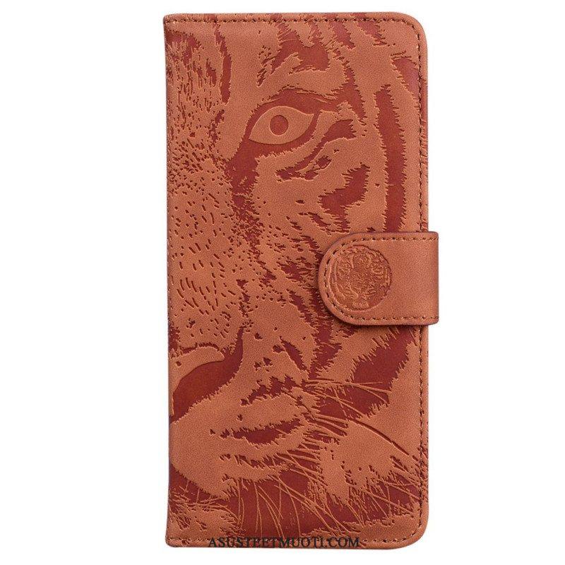 Kotelot Samsung Galaxy M53 5G Tiger Print