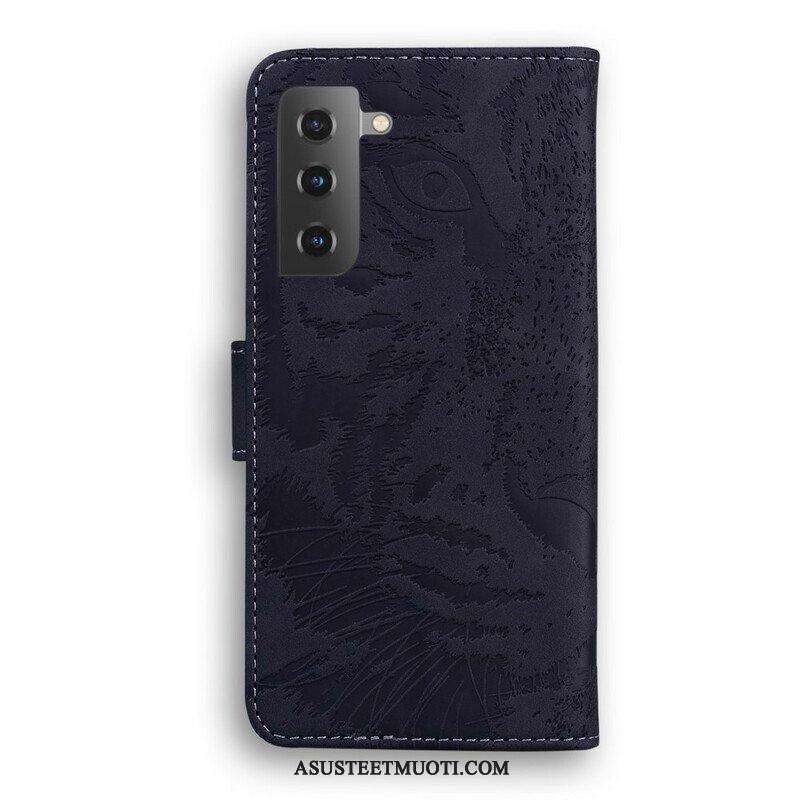 Kotelot Samsung Galaxy S21 Plus 5G Tiger-kasvoprintti