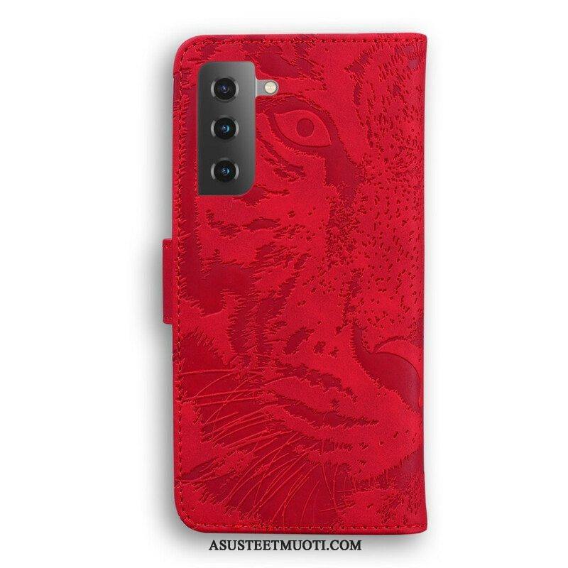 Kotelot Samsung Galaxy S21 Plus 5G Tiger-kasvoprintti