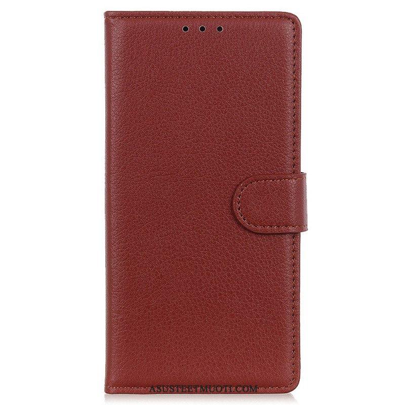 Kotelot Samsung Galaxy S23 5G Perinteinen Keinonahka