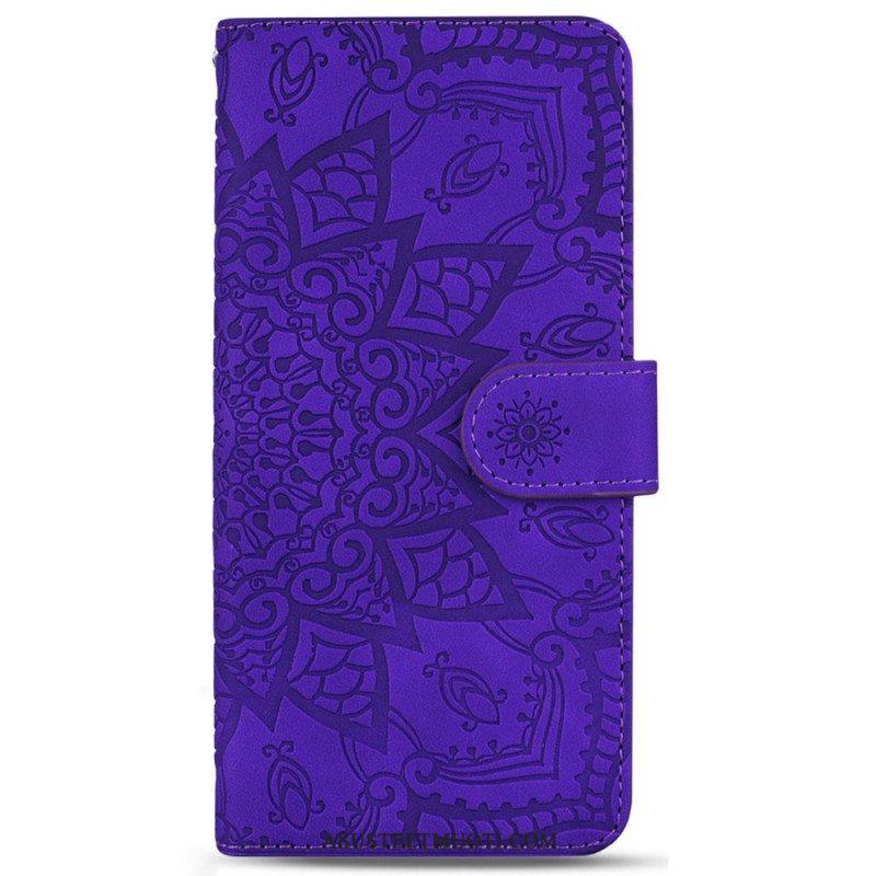 Kotelot Samsung Galaxy S23 5G Suojaketju Kuori Tyylikäs Strappy Mandala