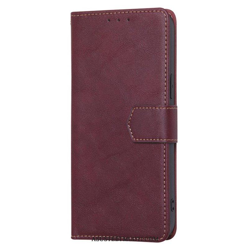 Kotelot Samsung Galaxy S23 Ultra 5G Vintage Nahkatyylinen Rfid