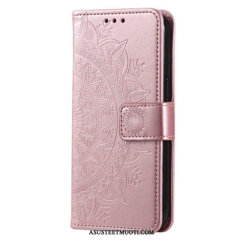 Kotelot Sony Xperia 5 IV Suojaketju Kuori Strappy Sun Mandala