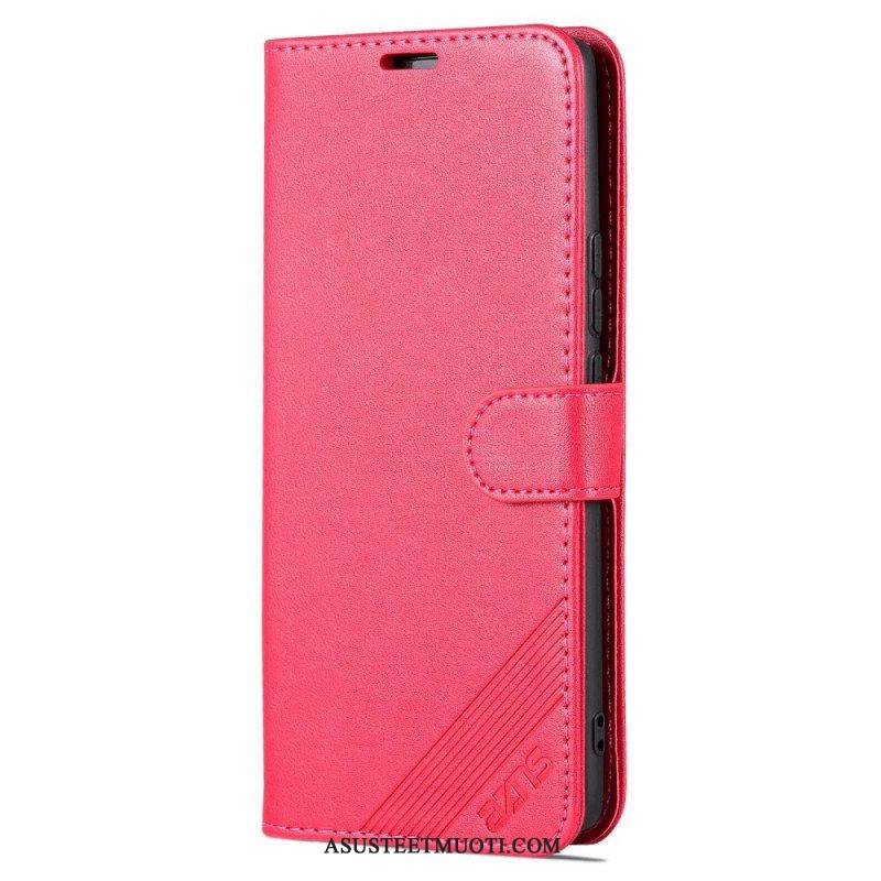 Kotelot Vivo X80 Pro Keinonahka Azns