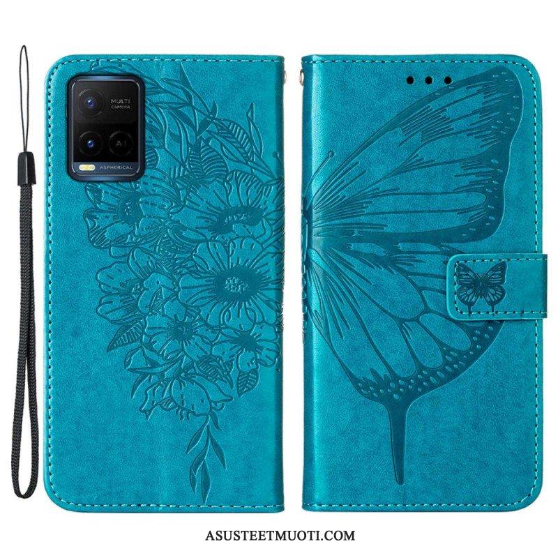 Kotelot Vivo Y21 Butterfly Design