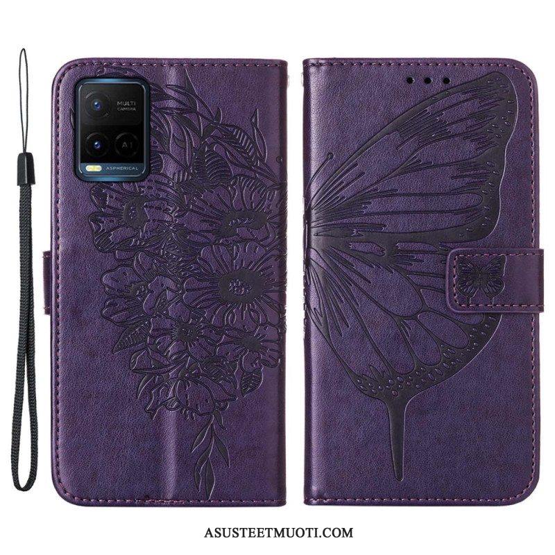 Kotelot Vivo Y21 Butterfly Design