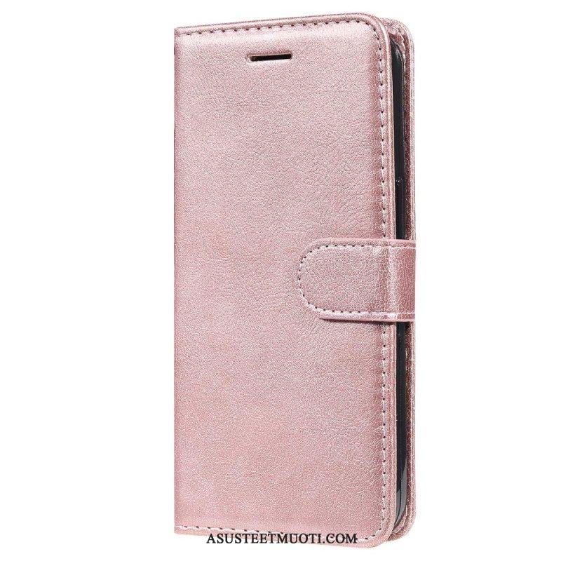 Kotelot Vivo Y22s Suojaketju Kuori Strappy Leather Effect